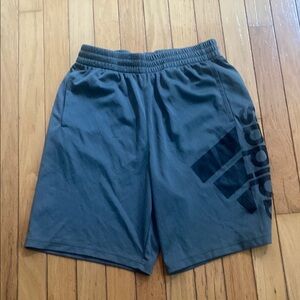 Adidas Men's Athletic Shorts in Gray and Black